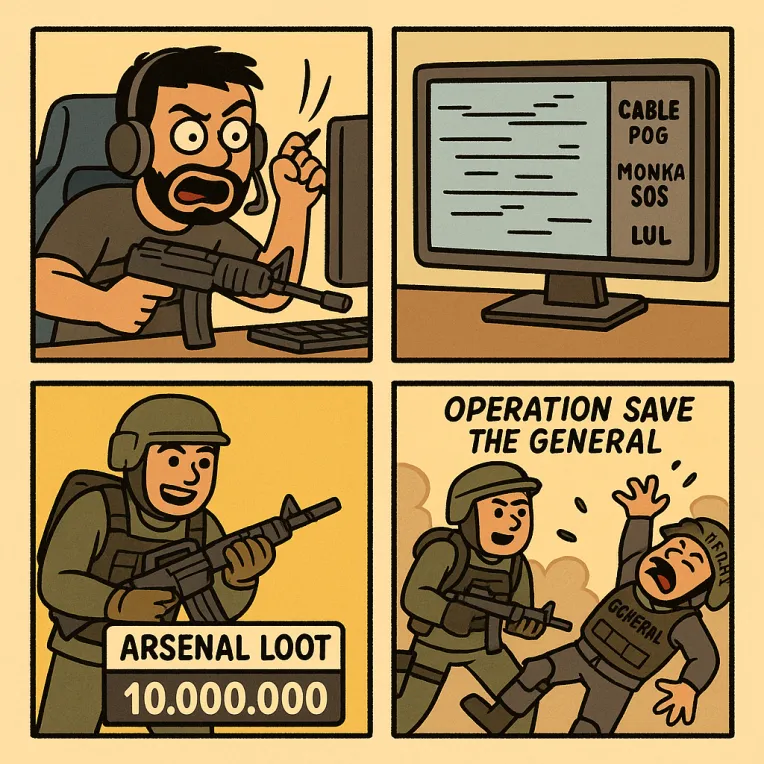 Арсенал кормит, Спасти Генерала