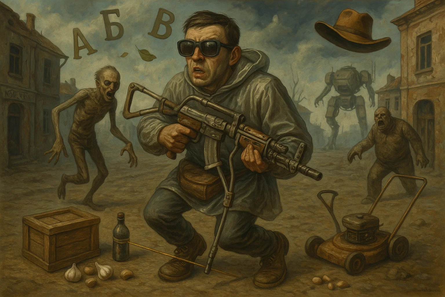 Один процент здоровья, чеснок и вселенский хаос: репортаж с передовой выживания Эдгара